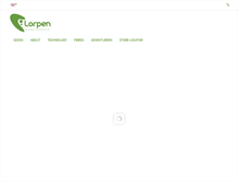 Tablet Screenshot of lorpeninternational.com